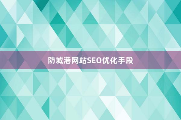 防城港网站SEO优化手段